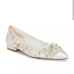 Betsey Johnson Sb-Willo Flat - Bridal, Wedding
